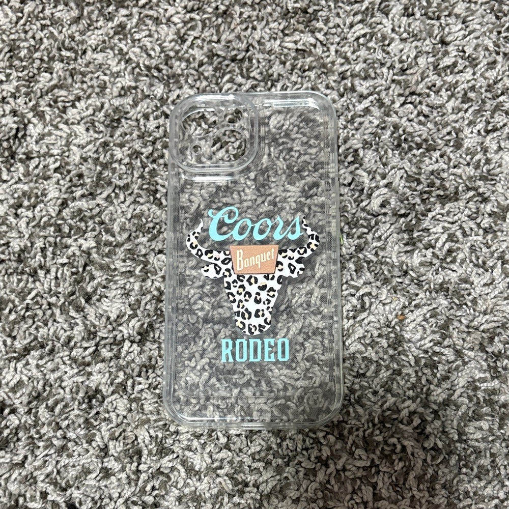 Rodeo Clear Phone Case
